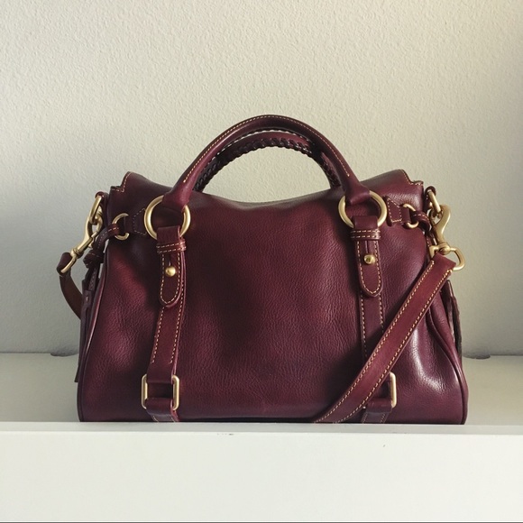 💌SOLD💌 Dooney & Bourke Crimson Small Florentine - Picture 2 of 8